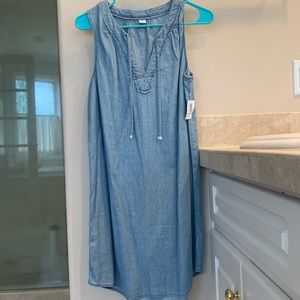 brand new jean dress